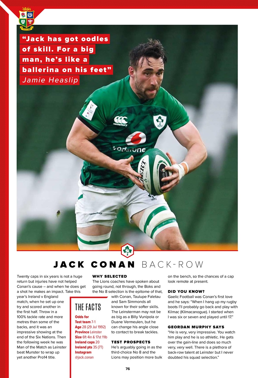 Rugby World Preview Pages