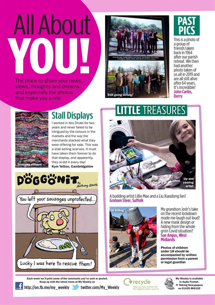 My Weekly Preview Pages