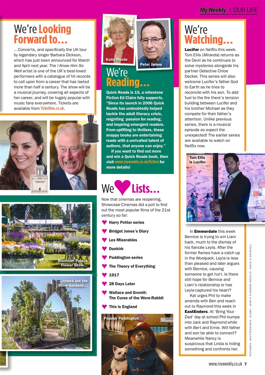 My Weekly Preview Pages