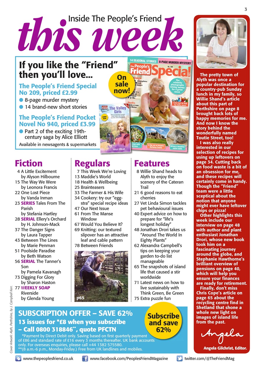 The People’s Friend Preview Pages