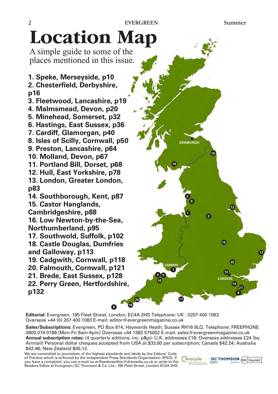 Evergreen Preview Pages