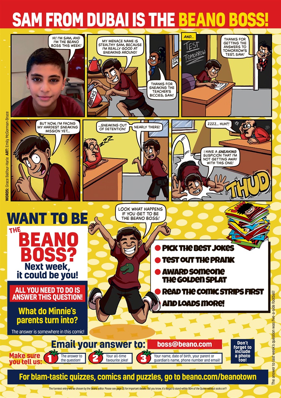 Beano Preview Pages