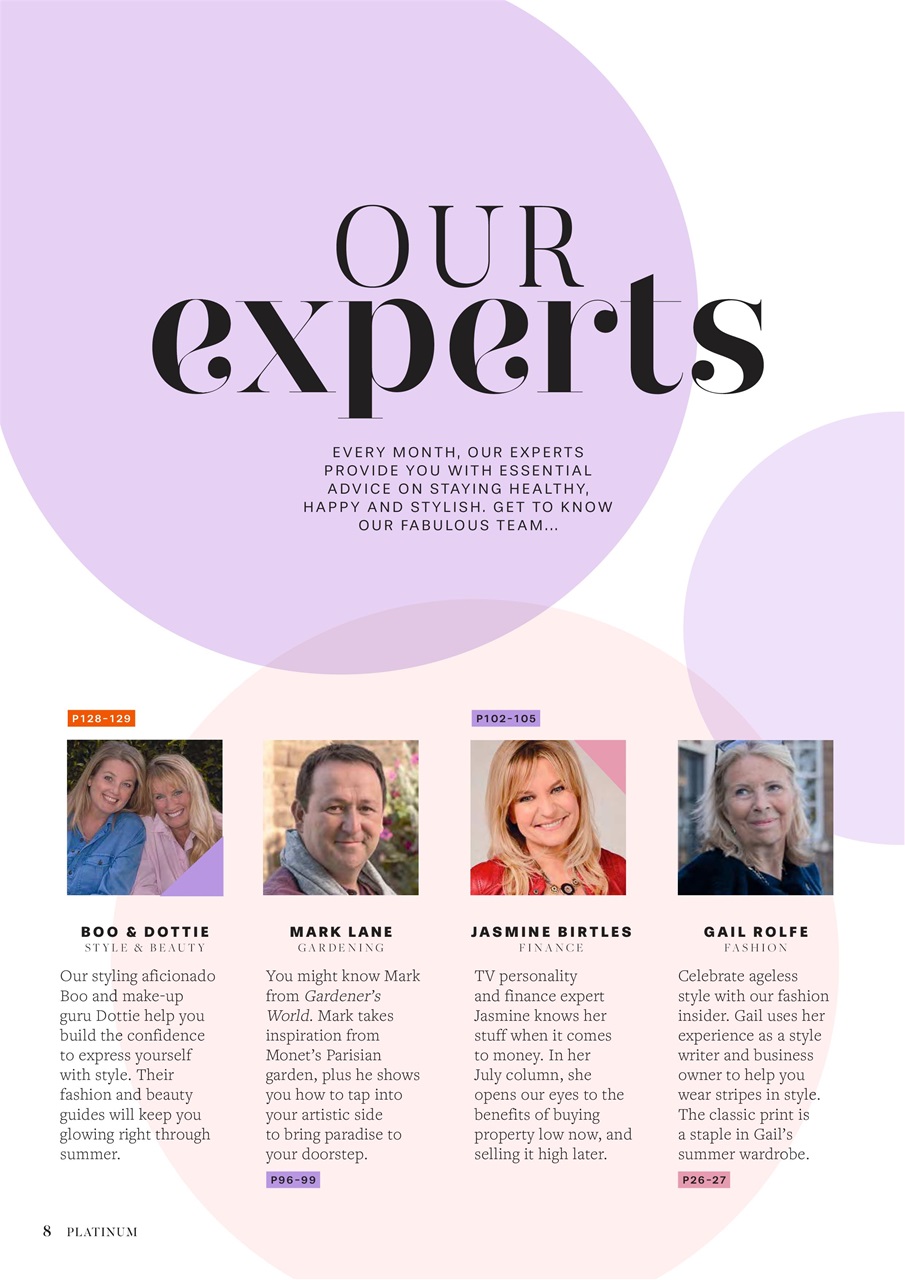 Platinum Preview Pages