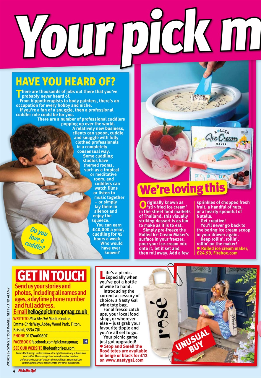 Pick Me Up Preview Pages