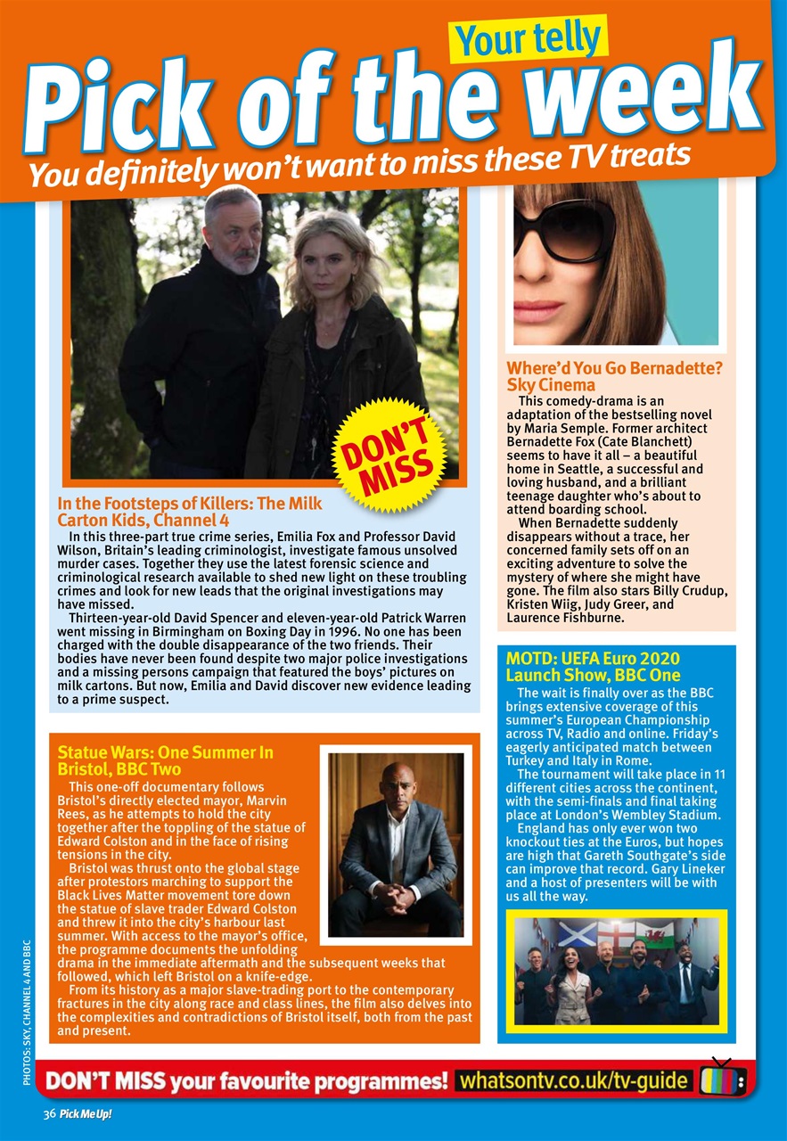 Pick Me Up Preview Pages