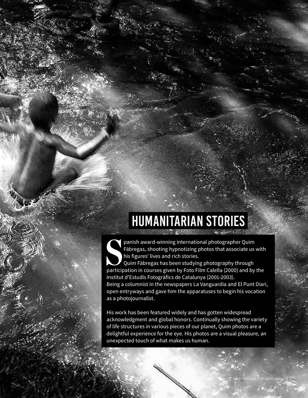 Lens Magazine Preview Pages