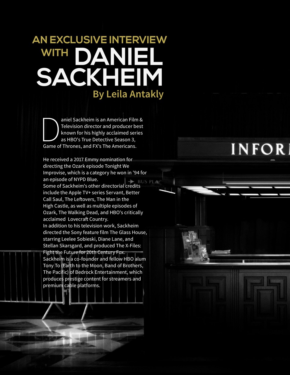 Lens Magazine Preview Pages