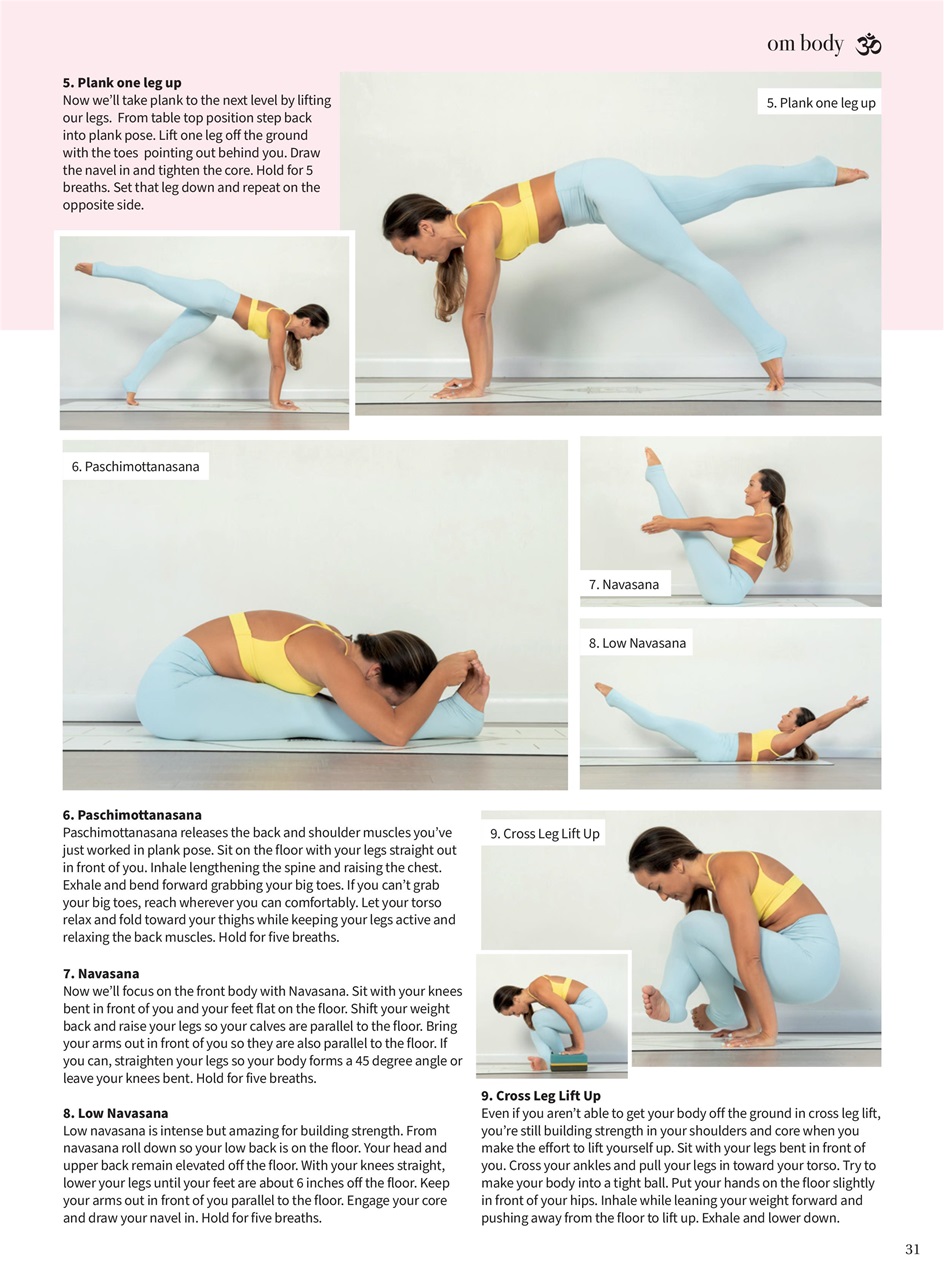 OM Yoga Magazine Preview Pages