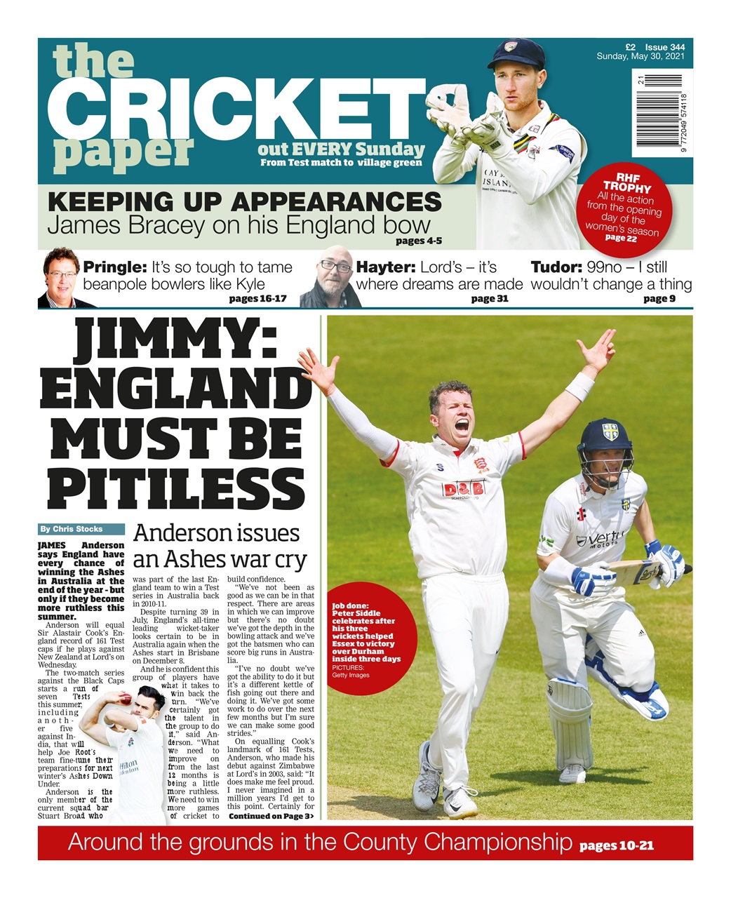 The Cricket Paper Preview Pages