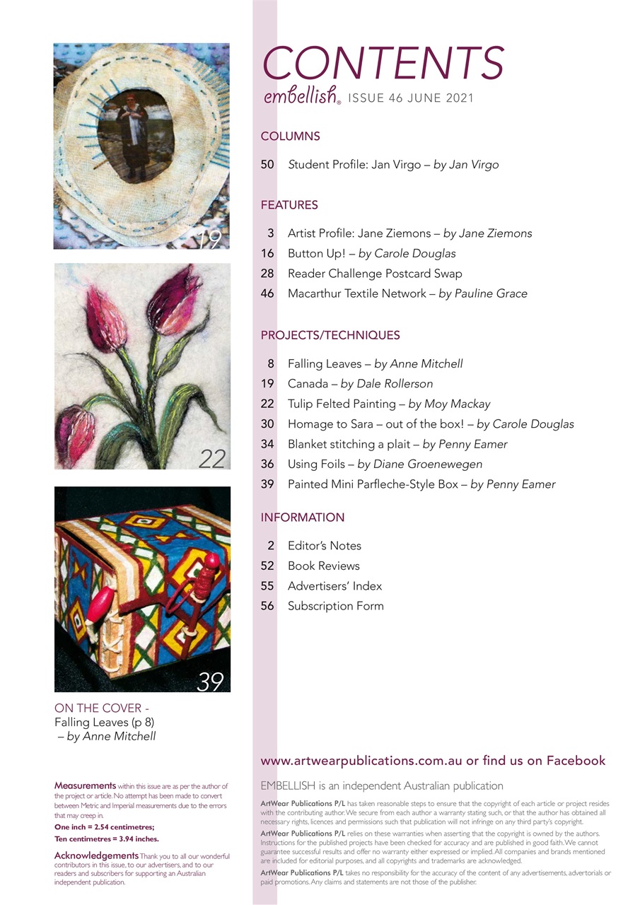 Embellish Preview Pages