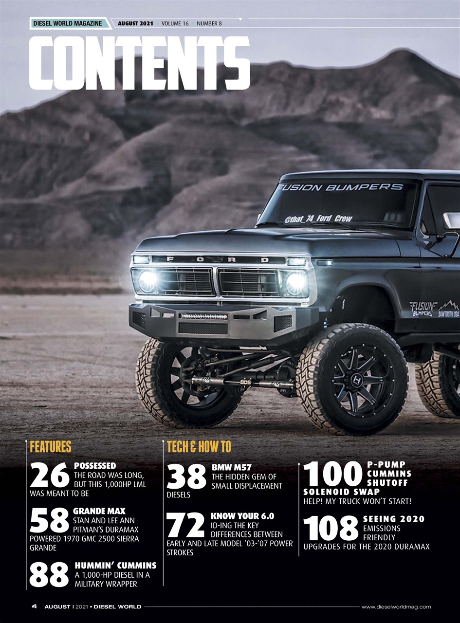 Diesel World Preview Pages