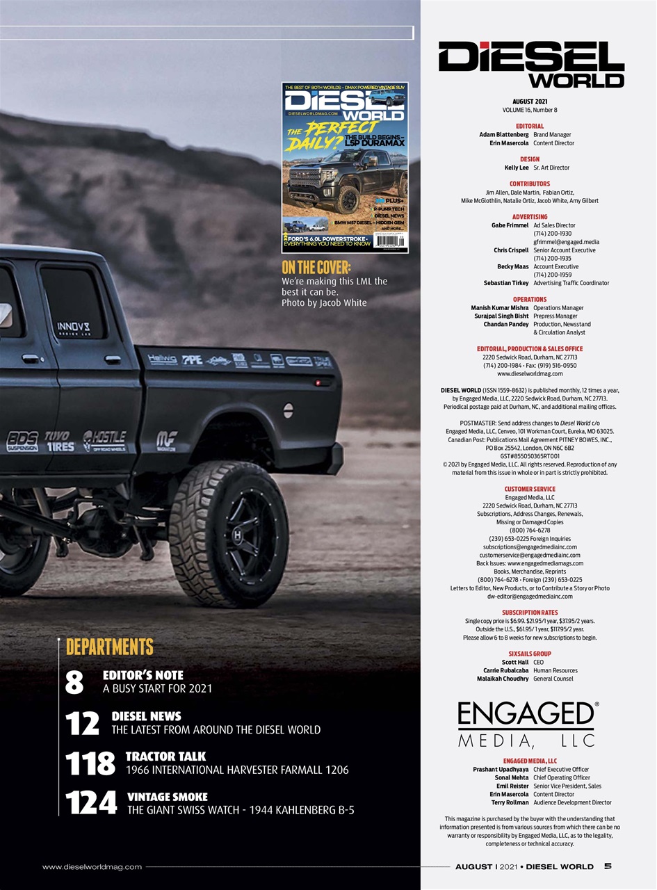 Diesel World Preview Pages