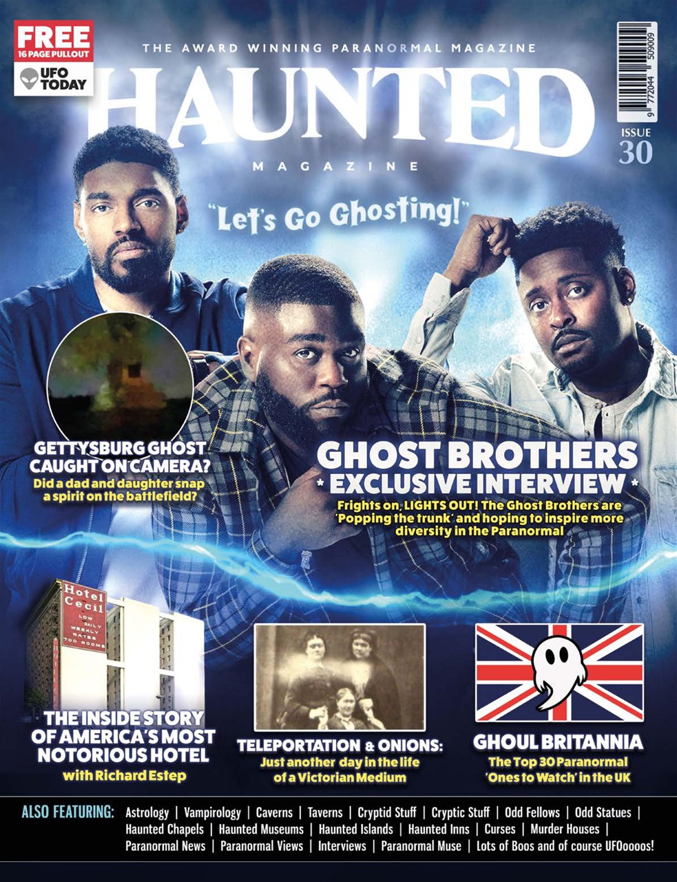 Haunted Magazine Preview Pages