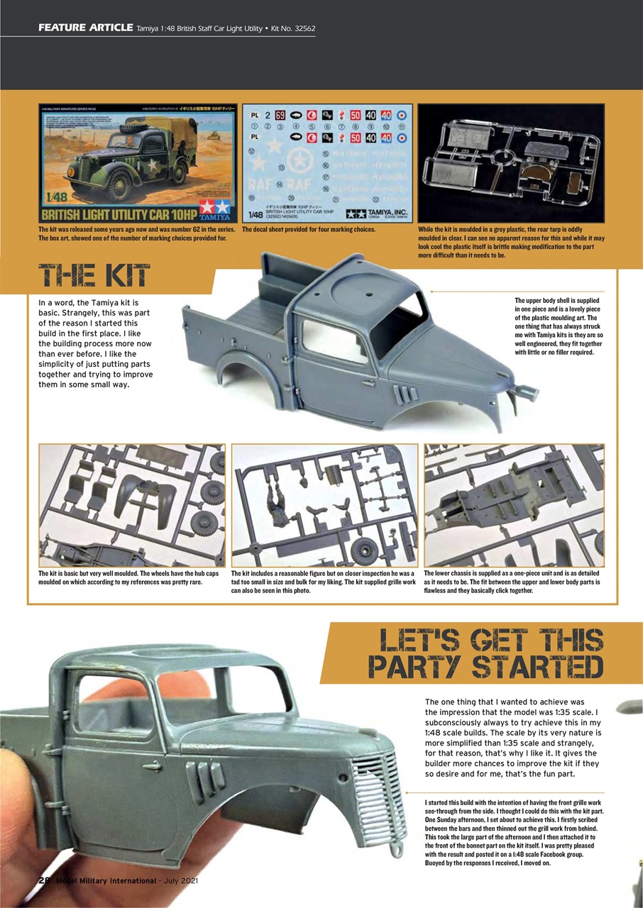Model Military International Preview Pages