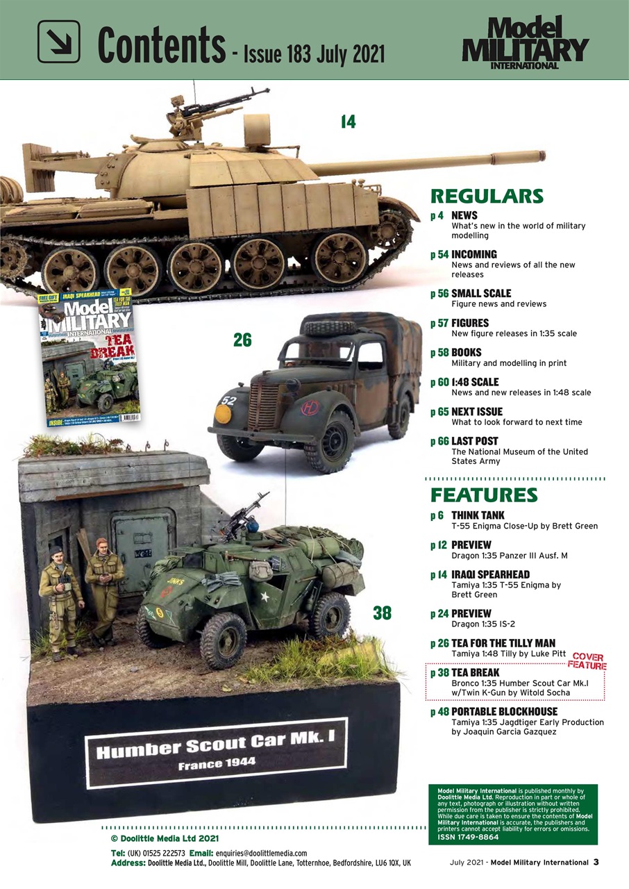 Military Modelling International Magazine Preview Pages