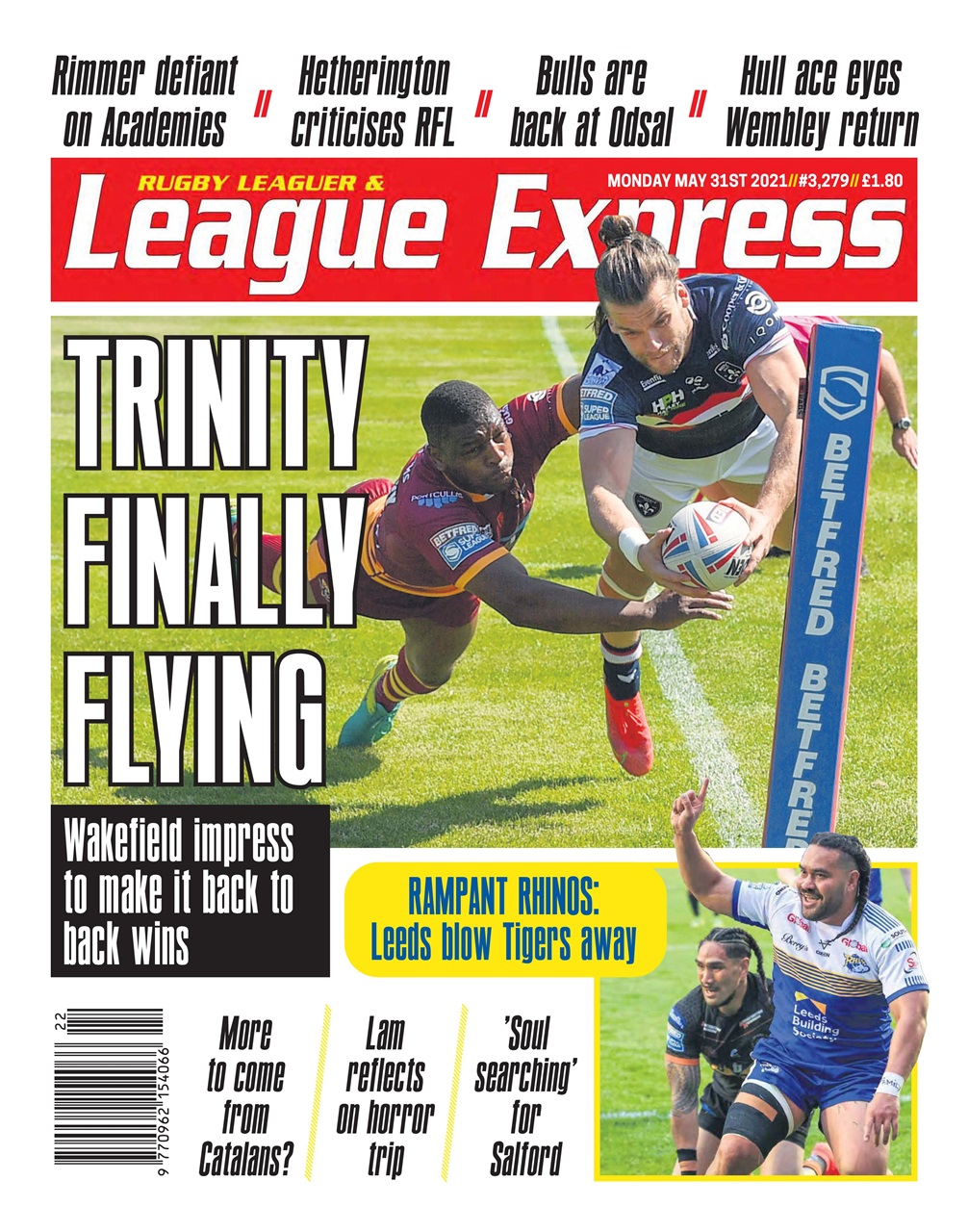 League Express Preview Pages