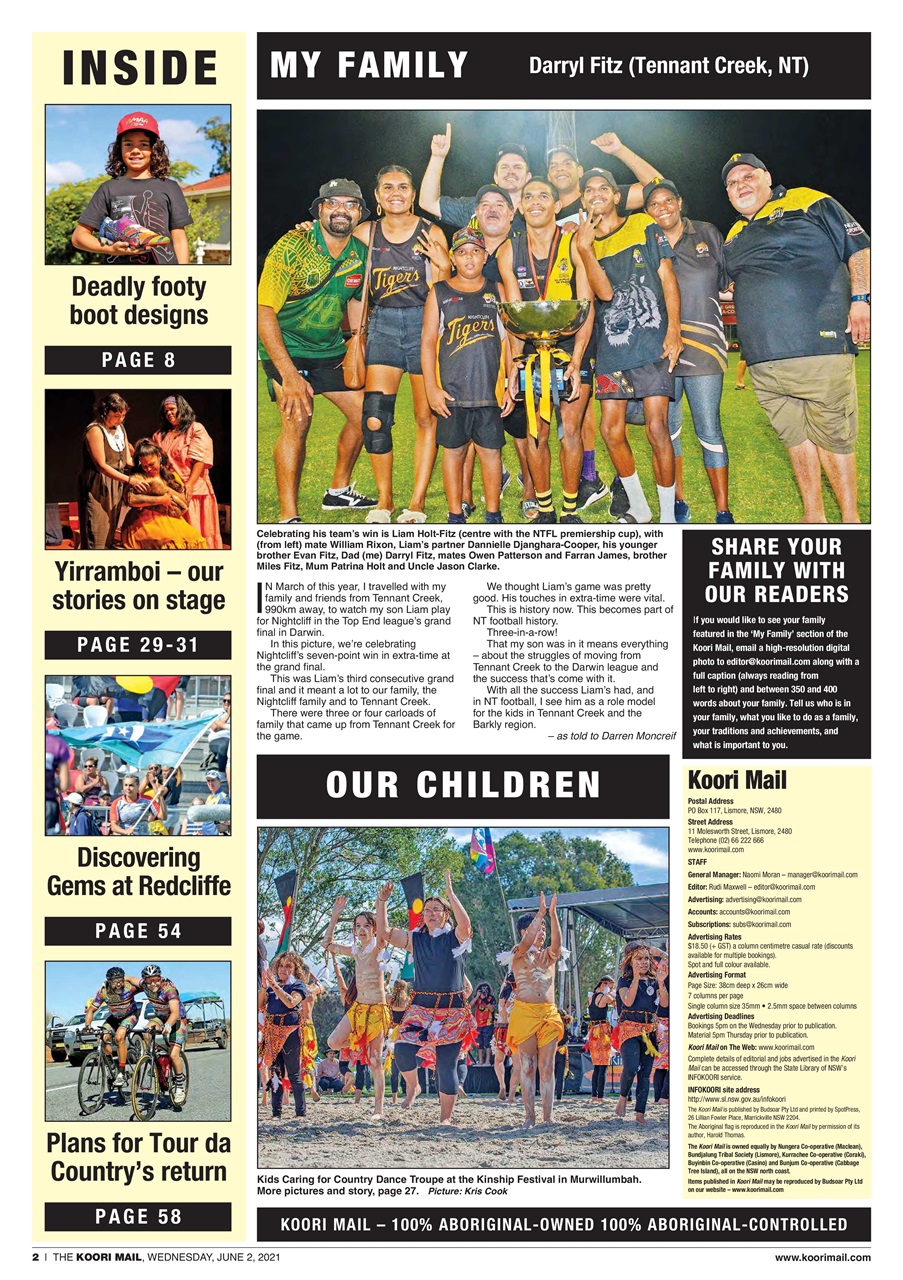 Koori Mail Preview Pages