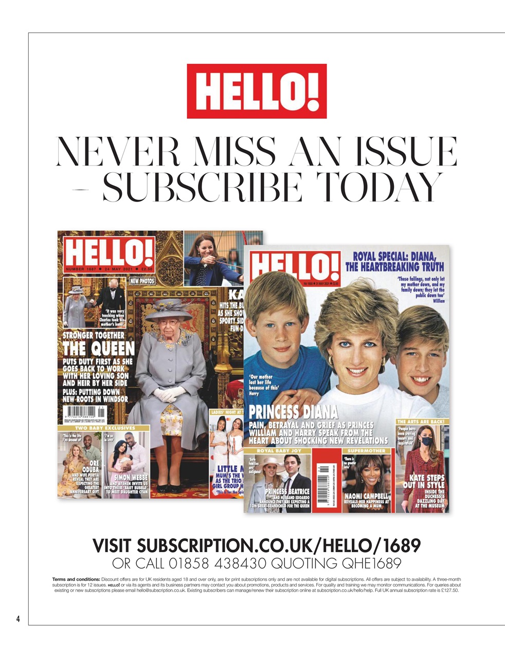 Hello! Magazine Preview Pages