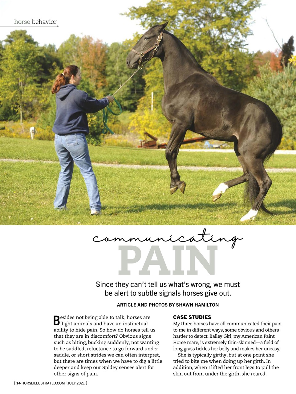 Horse Illustrated Magazine Preview Pages