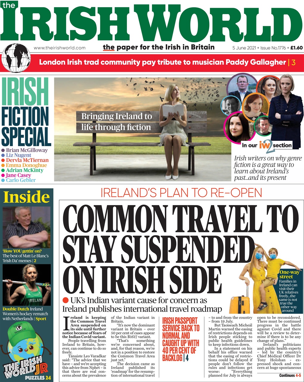 Irish World Preview Pages