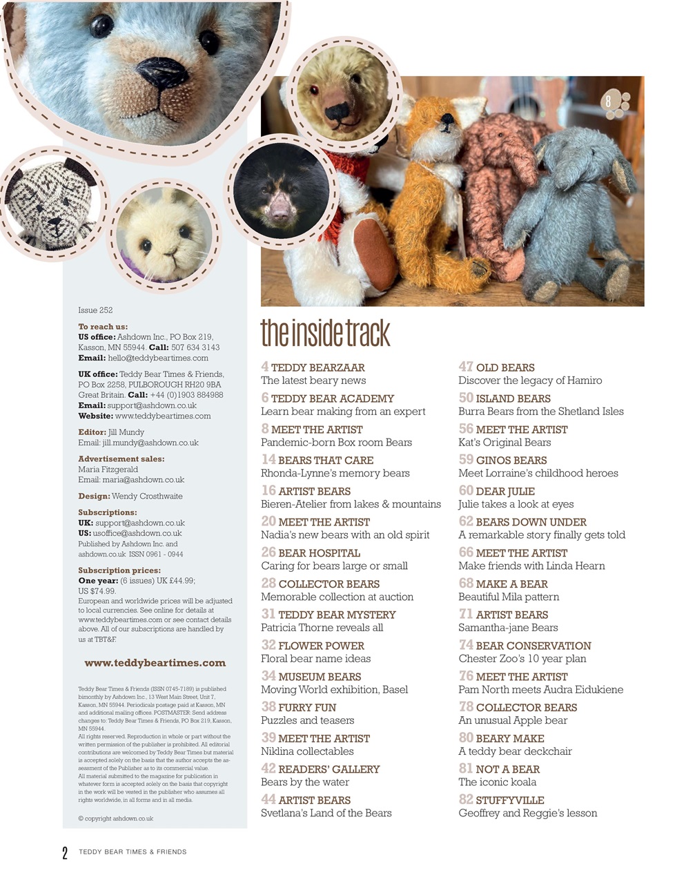 Teddy Bear Times Preview Pages