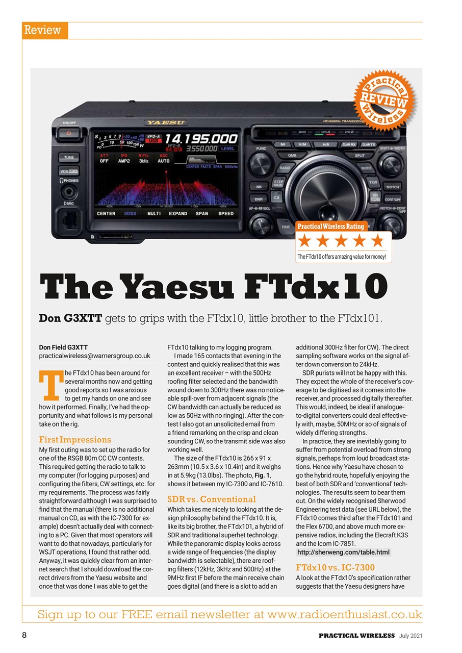 Practical Wireless Preview Pages