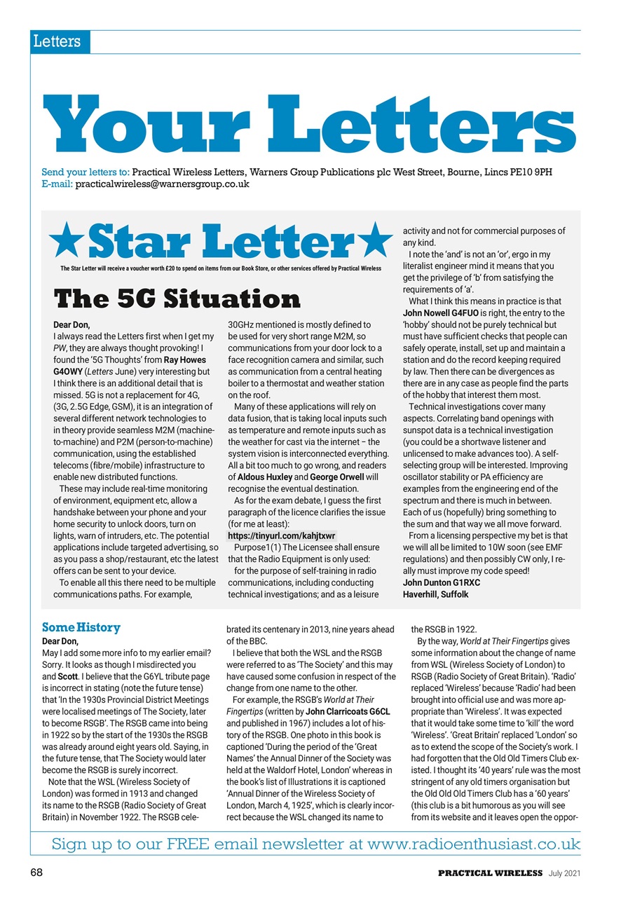 Practical Wireless Preview Pages