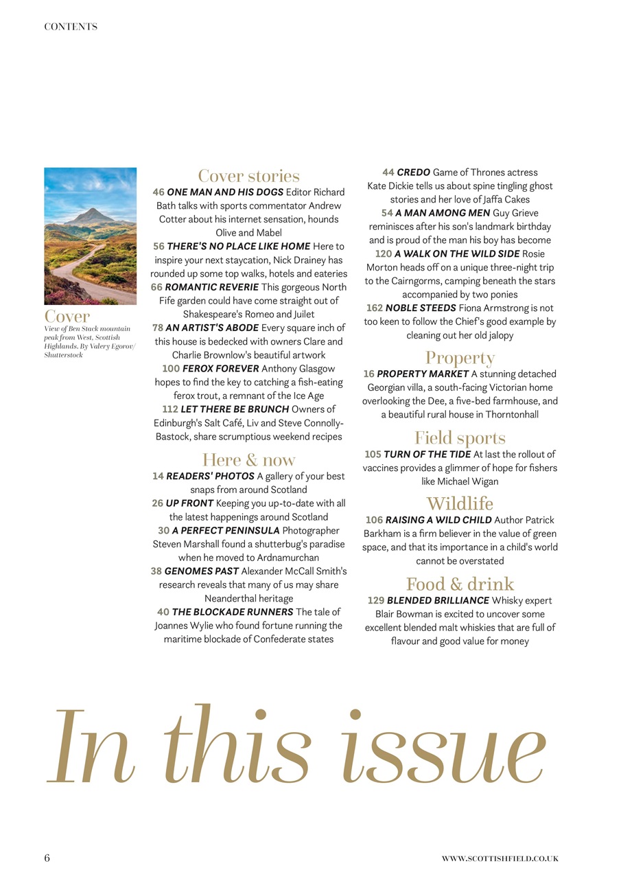 Scottish Field Preview Pages