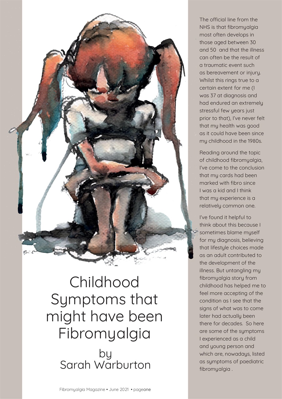 Fibromyalgia Magazine Preview Pages