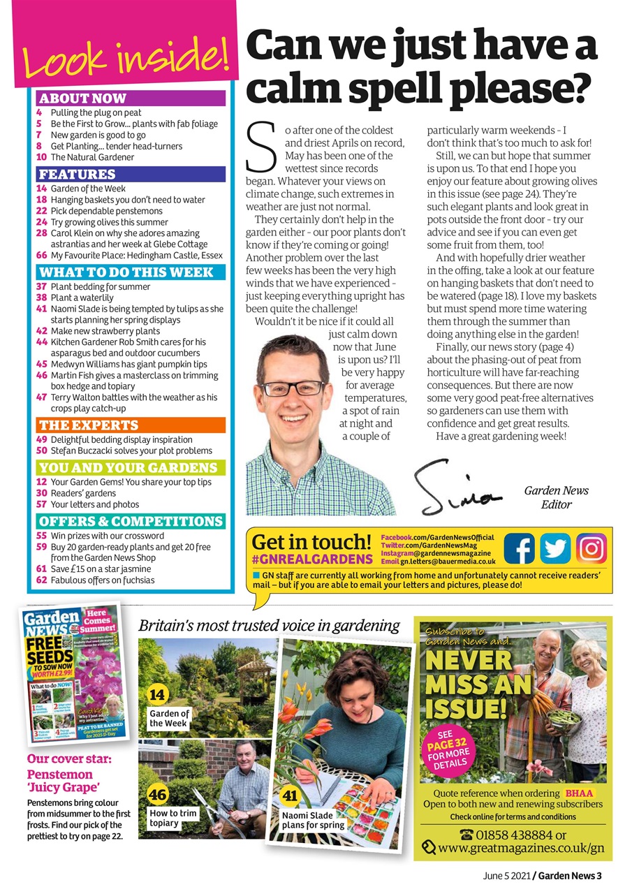 Garden News Preview Pages