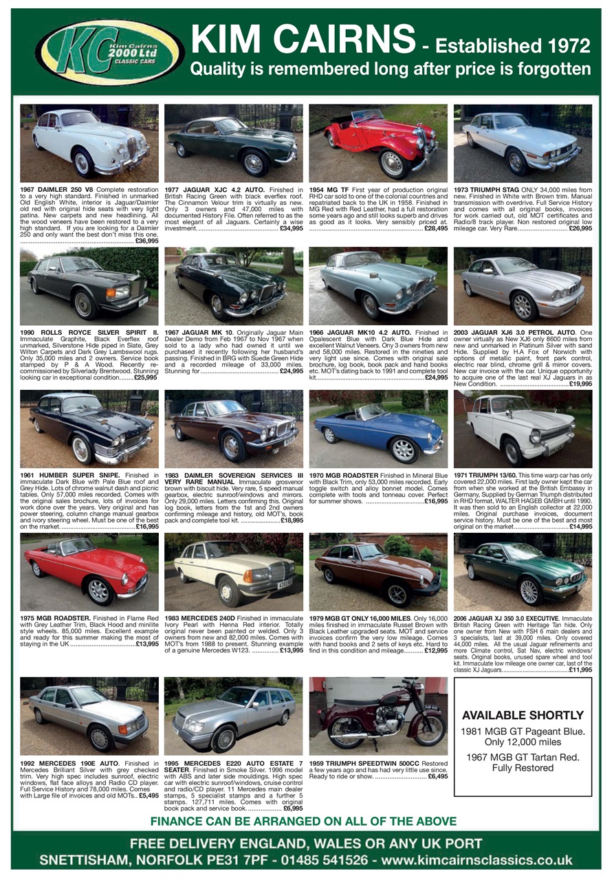 Classic Car Mart Preview Pages