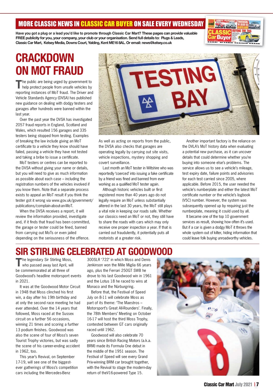 Classic Car Mart Preview Pages