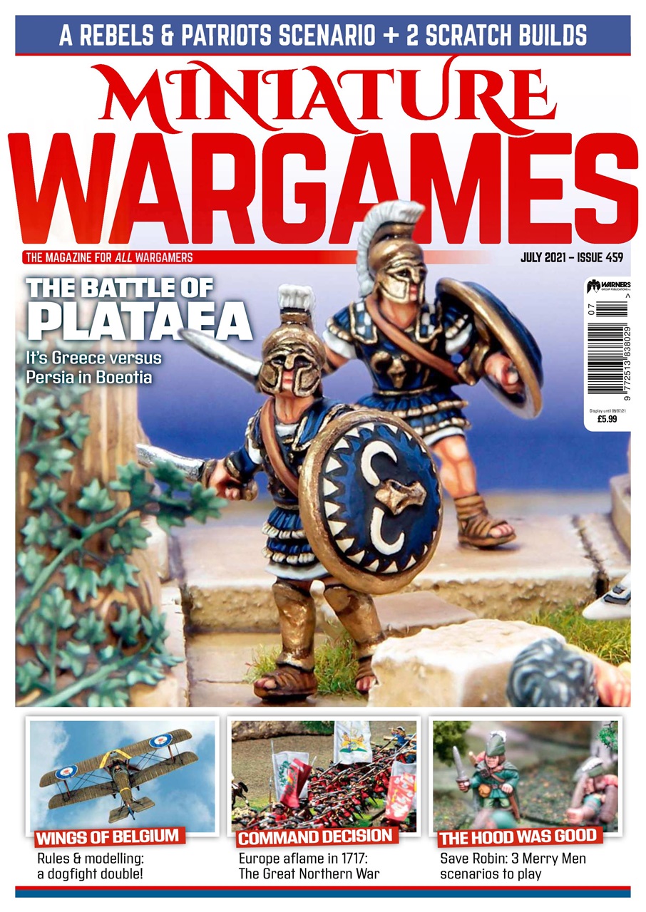 Miniature Wargames Preview Pages