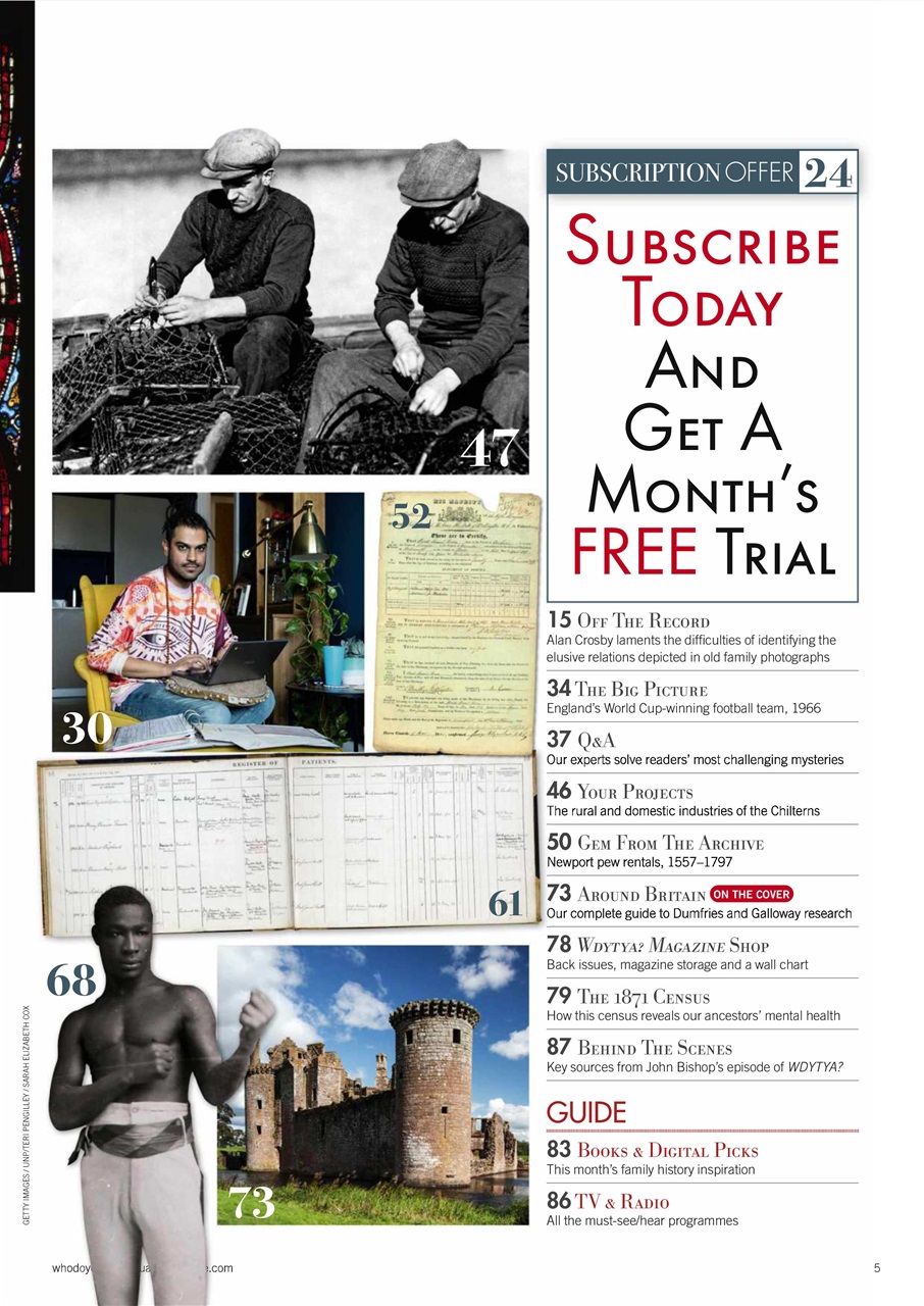 Who Do You Think You Are? Preview Pages