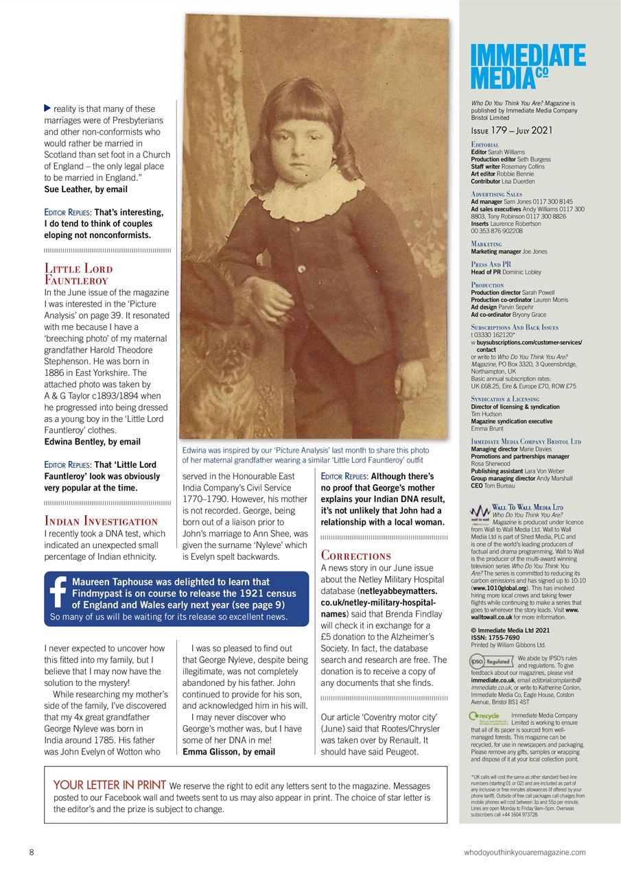 Who Do You Think You Are? Preview Pages