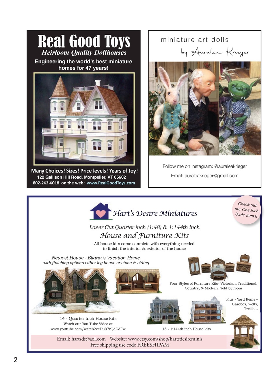 American Miniaturist Preview Pages