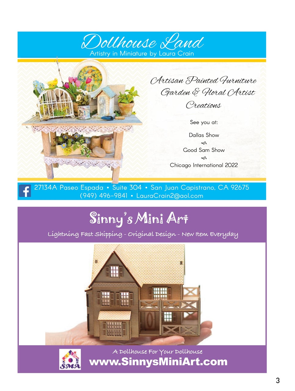 American Miniaturist Preview Pages