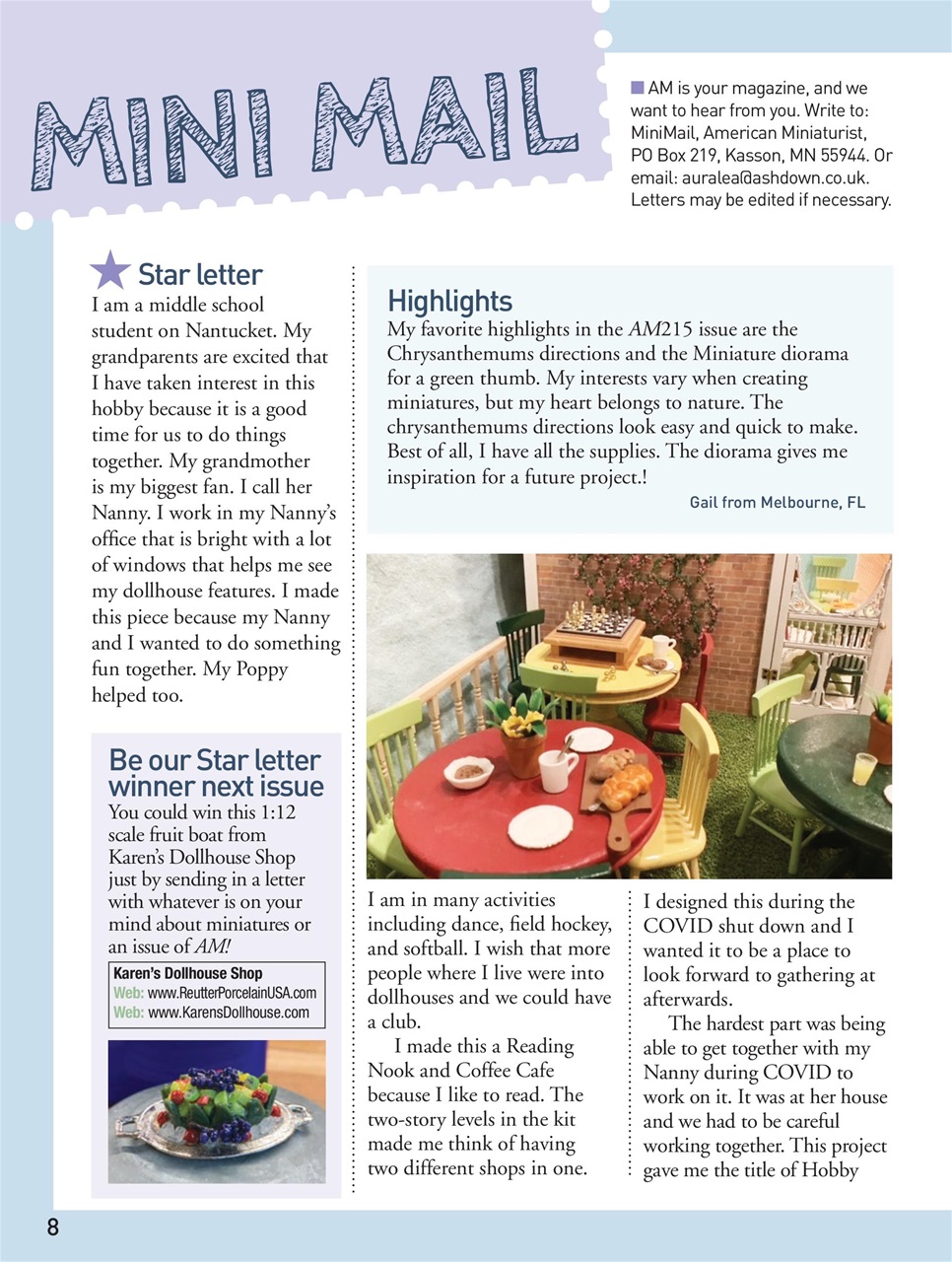 American Miniaturist Preview Pages