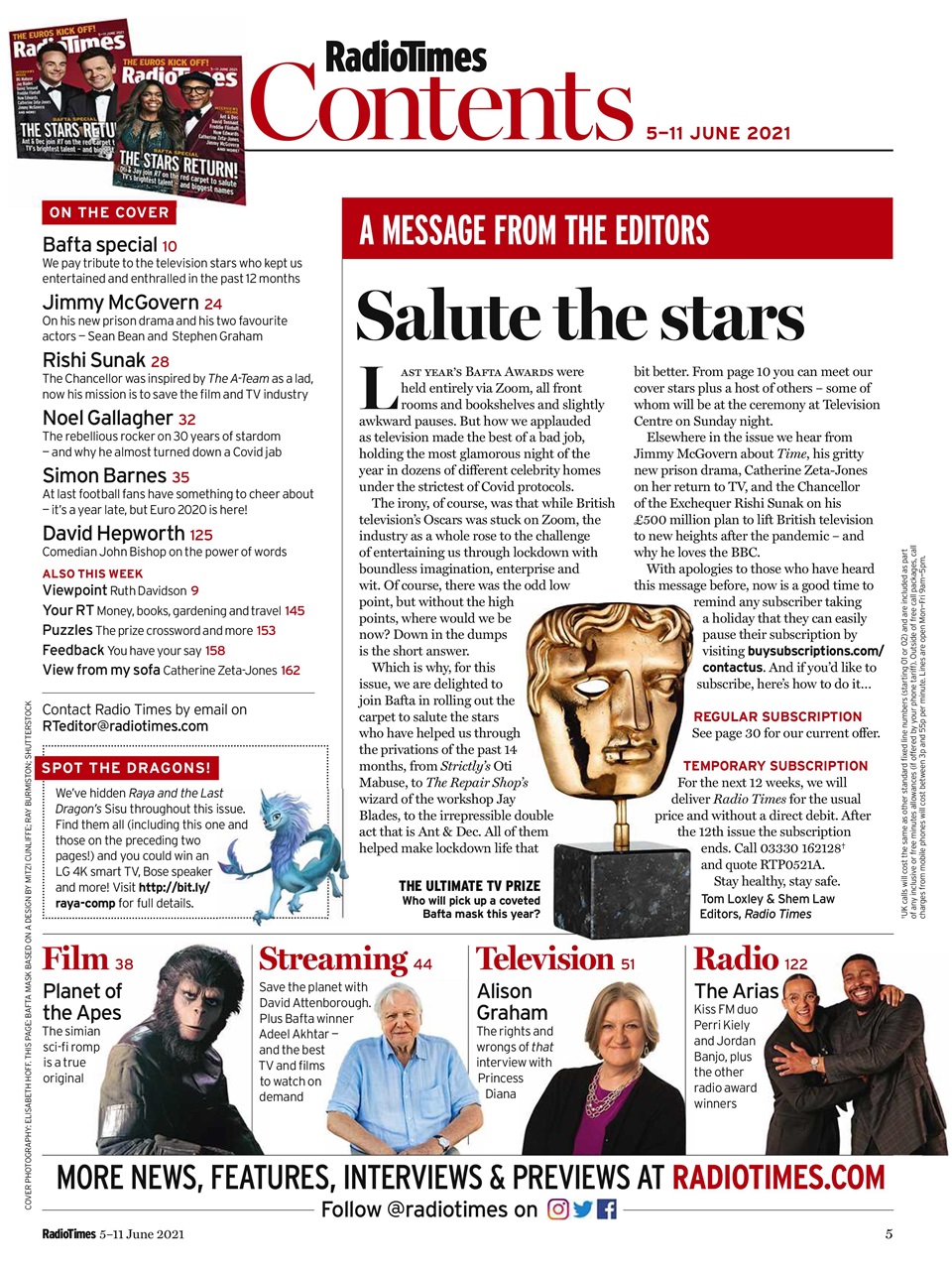 Radio Times Preview Pages