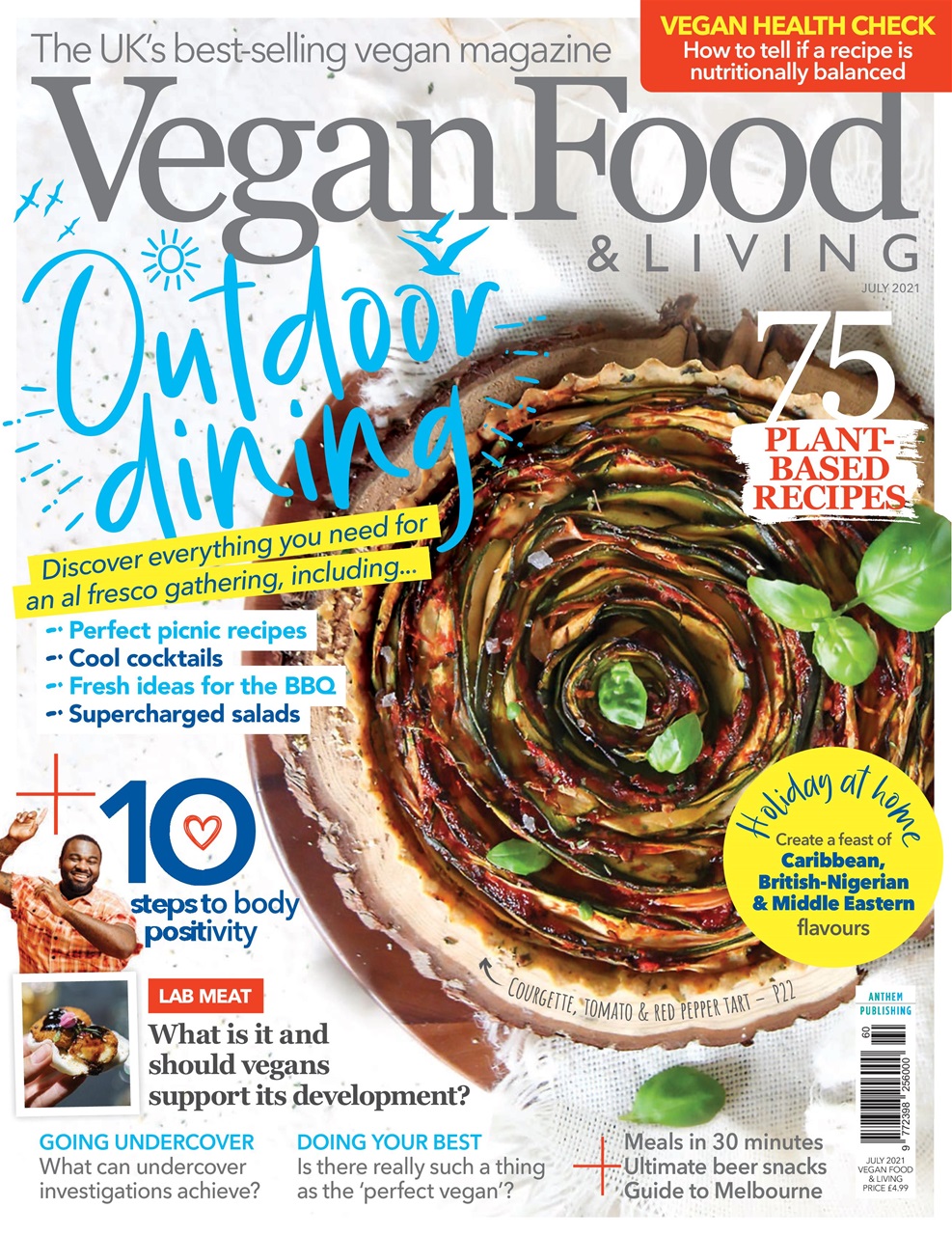 Vegan Food & Living Magazine Preview Pages