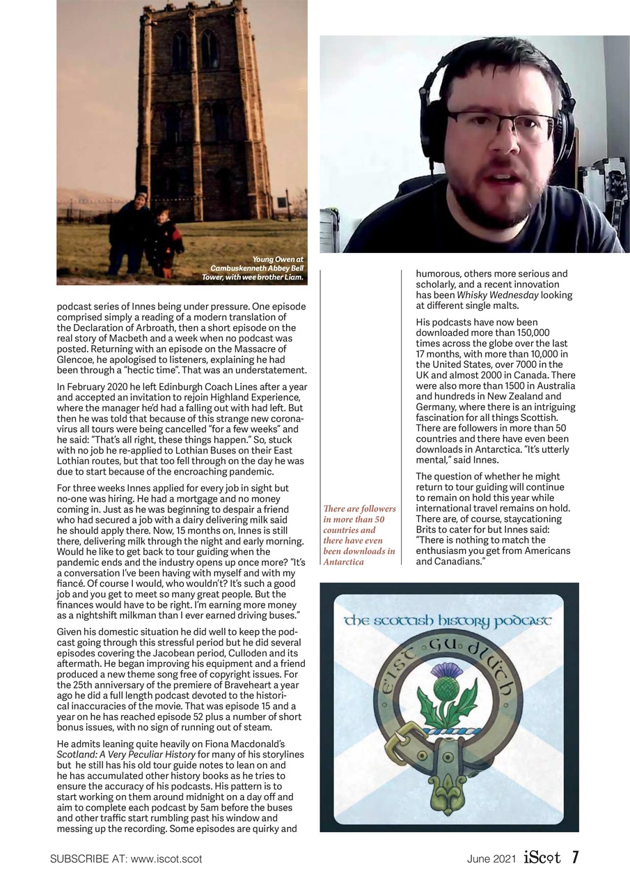 iScot Magazine Preview Pages