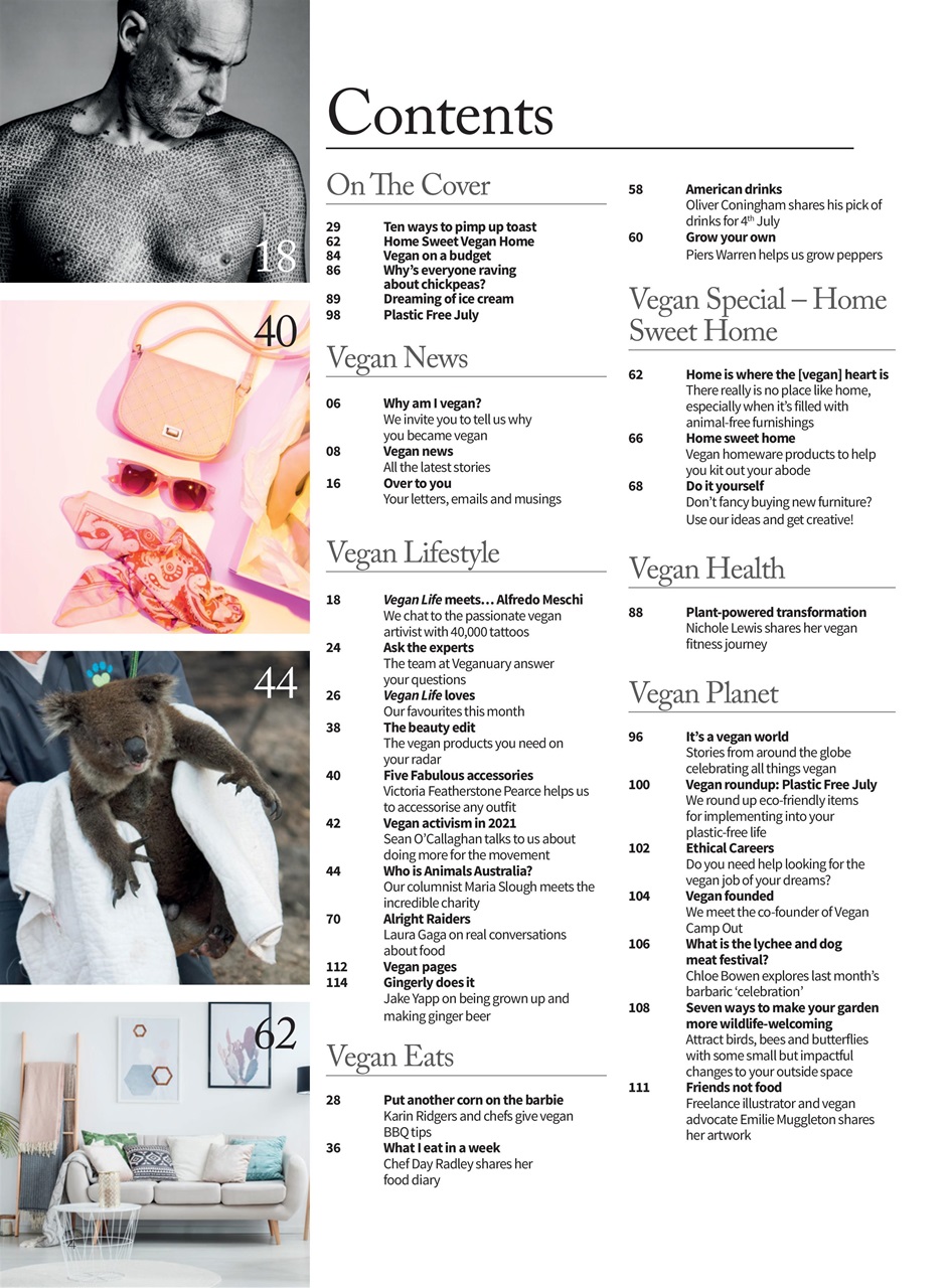 Vegan Life Preview Pages