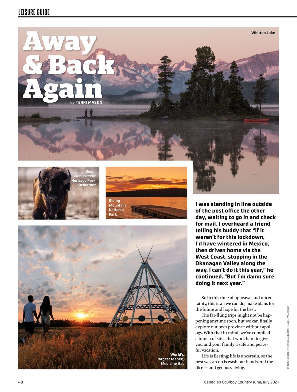 Canadian Cowboy Country Preview Pages