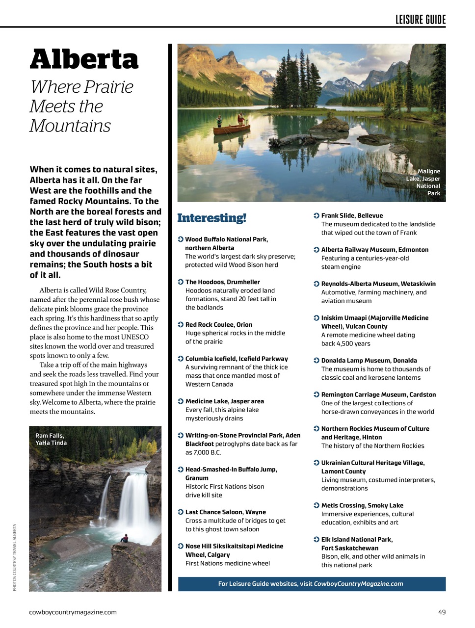 Canadian Cowboy Country Preview Pages