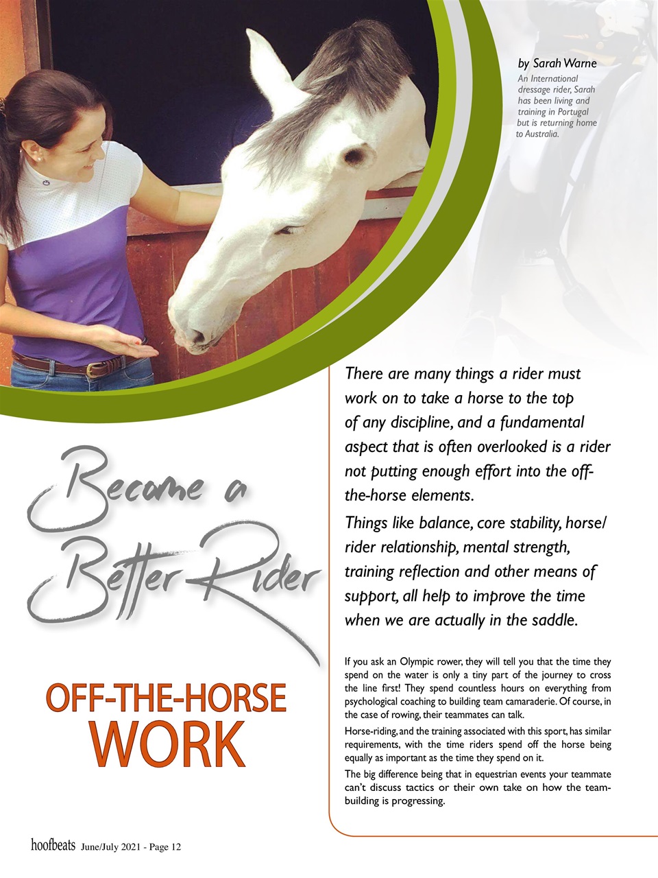 Hoofbeats Preview Pages