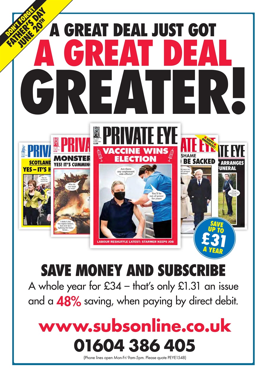 Private Eye Preview Pages