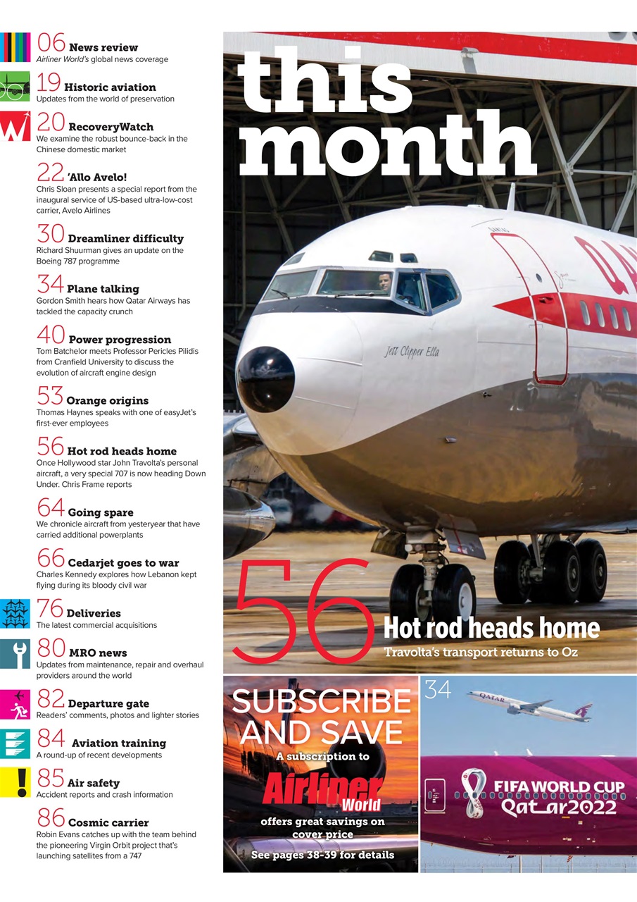 Airliner World Preview Pages
