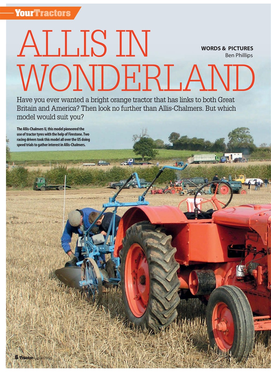 Tractor & Farming Heritage Magazine Preview Pages