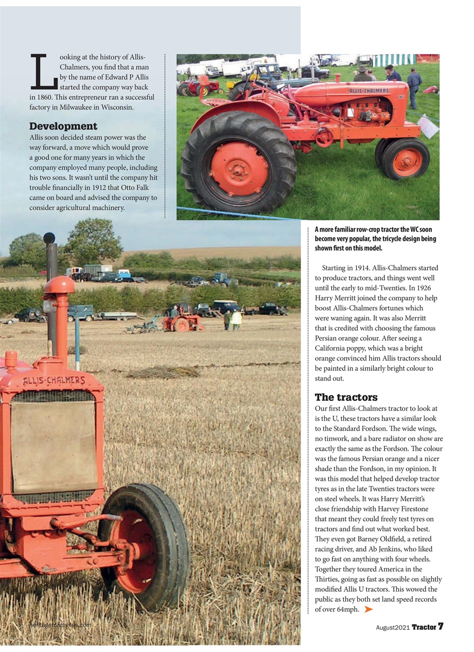 Tractor & Farming Heritage Magazine Preview Pages