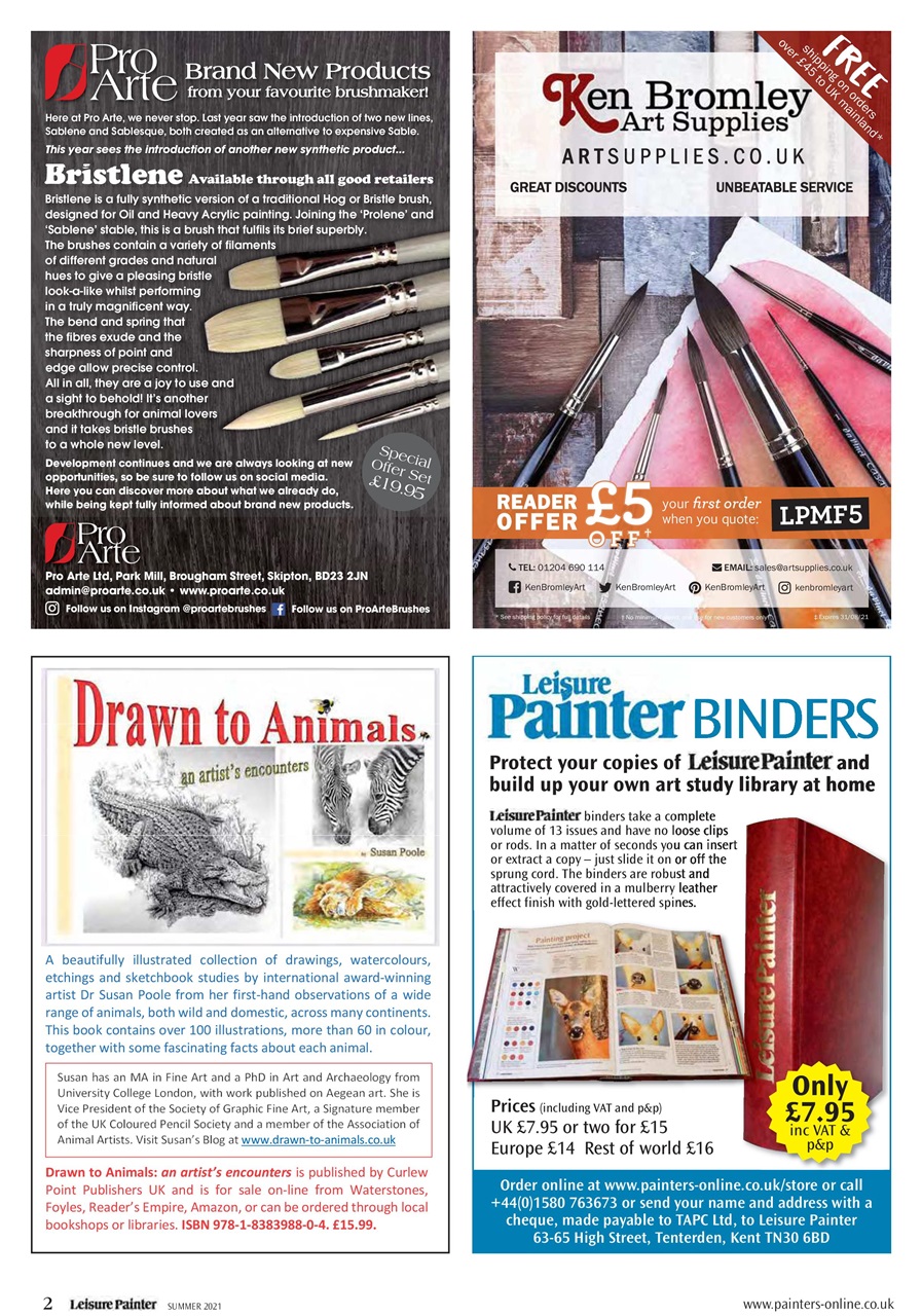 Leisure Painter & The Artist Preview Pages